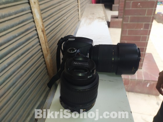 Nikon 3200d with